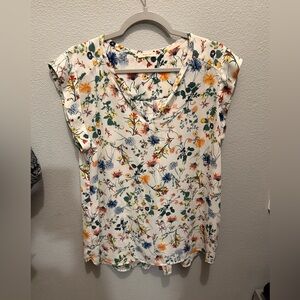 Pleione Multicolor Floral Blouse
